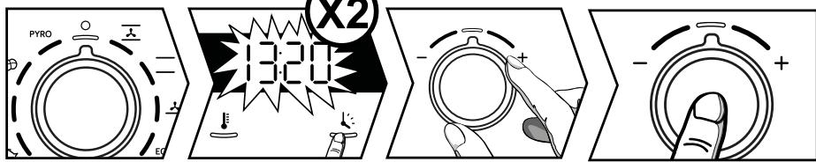 VEDETTE VOP2211B - Modification de l'heure - 1