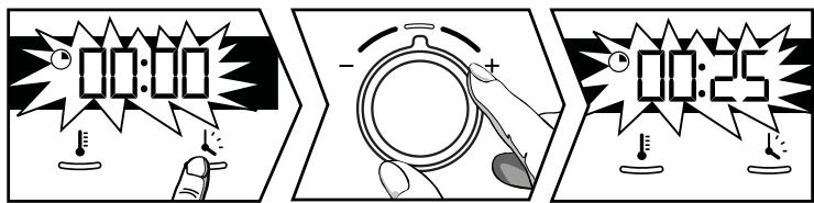 VEDETTE VOP2211B - Modification de la température - 2