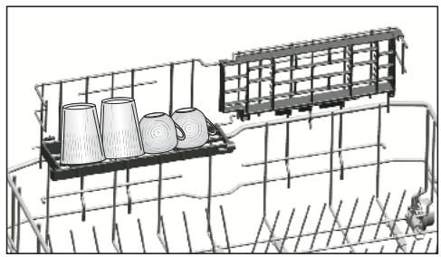 BEKO BDFN26420WA 14S43 E - Support multifonction/à hauteur ajustable du panier inférieur - 1