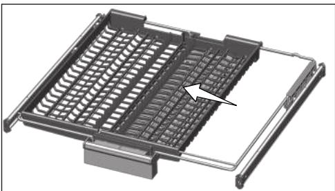 BEKO BDFN26420WA 14S43 E - Panier à couverts supérieur - 2