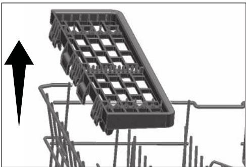 BEKO BDFN26420WA 14S43 E - Support multifonction du panier supérieur - 2
