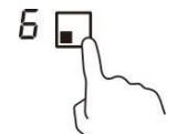 CANDY CTP634SCBB - Using the timer to switch off one or more cooking zones - 1