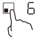 CANDY CTP634SCBB - Activate the boost function - 1