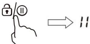CANDY CTP634SCBB - Using the Pause function - 1