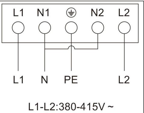 CANDY CTP634SCBB - Connecting the hob to the mains power supply - 2
