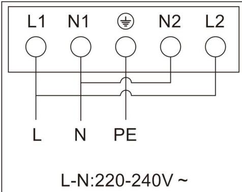 CANDY CTP634SCBB - Connecting the hob to the mains power supply - 1