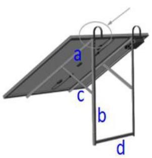 SIRIUS Kit 410 Plug&Play 410w - ÉTAPE 1 TER : Ensemble structure : Installation sur la balustrade de balcony - 4