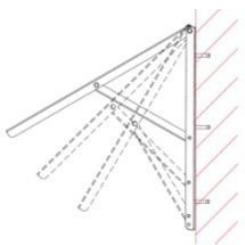 SIRIUS Kit 410 Plug&Play 410w - STAP 1 BIS: Structuurmontage: Installatie aan de muur - 9