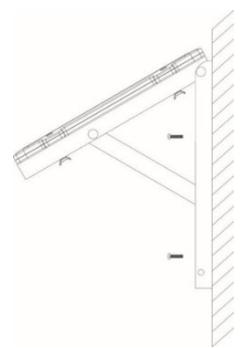 SIRIUS 400 Plug&Play 400w - STEP 1 BIS: Structure assembly: Installation on the wall - 9