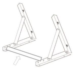 SIRIUS 400 Plug&Play 400w - STEP 1 BIS: Structure assembly: Installation on the wall - 7