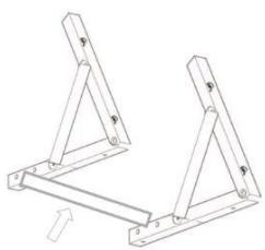 SIRIUS 400 Plug&Play 400w - ÉTAPE 1 BIS : Assemblage de la structure : Montagemural - 5