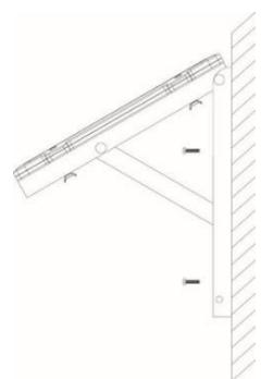 SIRIUS 400 Plug&Play 400w - STAP 1 BIS : Structuurmontage : Installatie aan de muur - 10