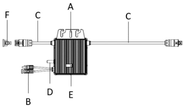 SIRIUS 400 Plug&Play 400w - STEP 2: Electrical connection of the system Wiring diagram of each component - 1