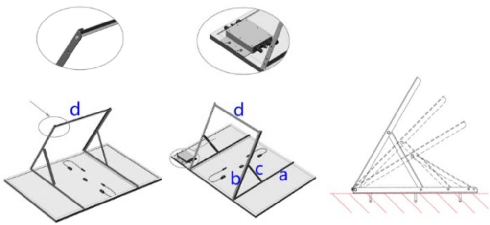 SIRIUS 820 Plug&Play 820w - STEP1:Structure assembly:Installation on the ground - 4