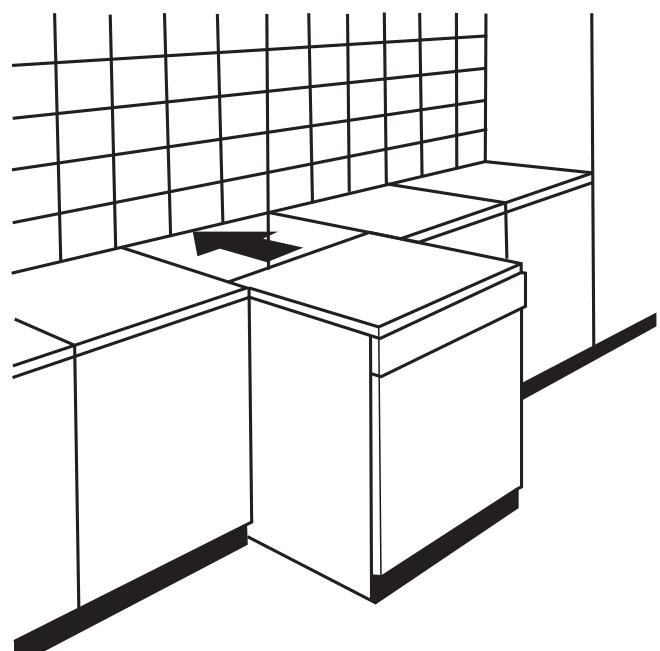 HISENSE HS522E10X 9S47 - Mise en place entre les meubles existants - 1