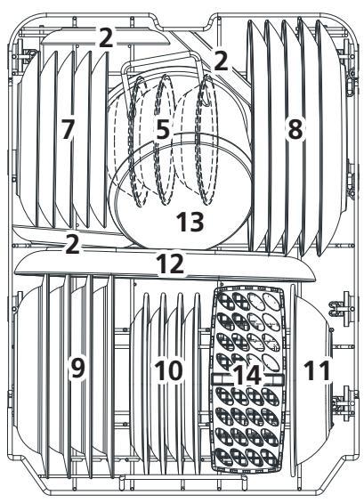 HISENSE HS522E10X 9S47 - Panier inférieur - 1