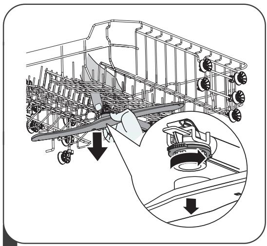 HISENSE HS522E10X 9S47 - Bras gicleurs - 1