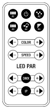 BOOMTONEDJ PARTY BAR CRYSTAL MKII - Telecommande : - 1