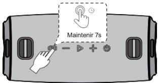 CRYSTALSOUND THUNDERSTORM - REINITIALISATION AUX PARAMETRES D'USINE - 1