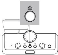 DELONGHI EC 9155.MB PREMIUM - Uložte nové nastavenia stlačinem OK (B6) - 1