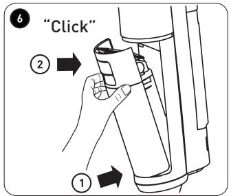 6 "Click" ② ①
