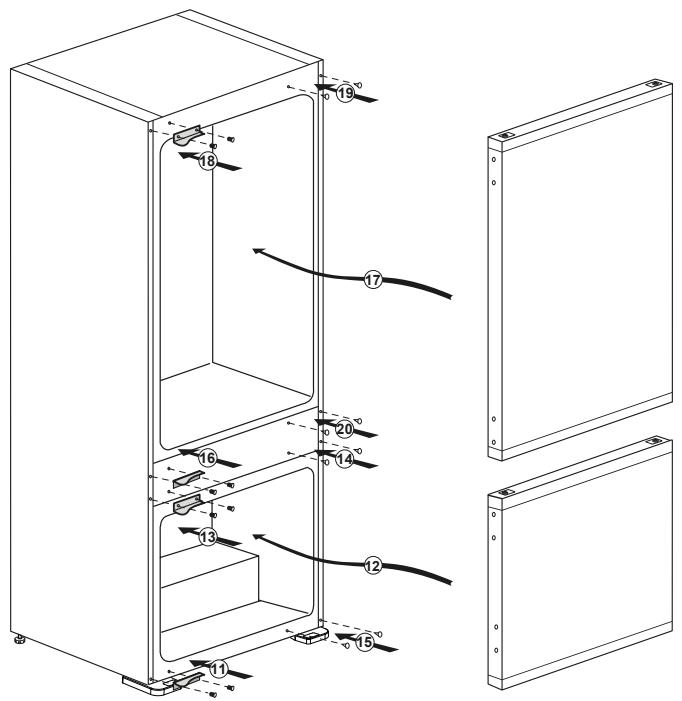 BEKO BCNA275E4SN - Réversibilité des portes - 2