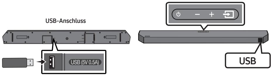 SAMSUNG HW-Q600C - ANSCHLIESSEN EINES USB-LAUFWERKS - 1