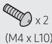 SAMSUNG HW-Q600C - Montagehilfe für die Wandhalterung - 2