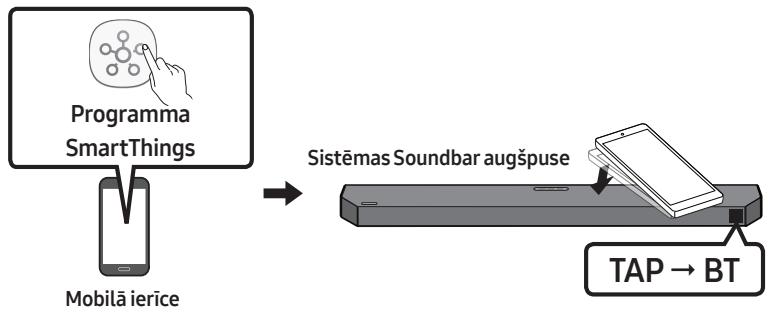 SAMSUNG HW-Q600C - Funkcijas Tap Sound lietošana - 1
