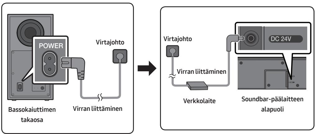 SAMSUNG HW-Q600C - Virran liittäminen - 1
