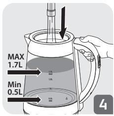 MAX 1.7L Min 0.5L