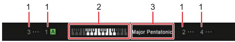 PIONEER DJ DDJ-REV5 - — Plage basse : Major pentatonic - 2