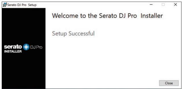 PIONEER DJ DDJ-REV5 - Cliquez sur [Close]. - 1
