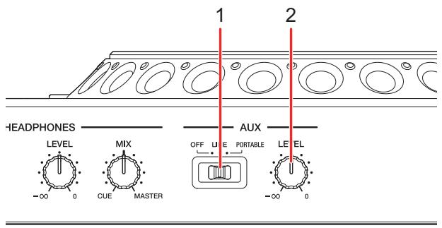 PIONEER DJ DDJ-REV5 - Section AUX - 1