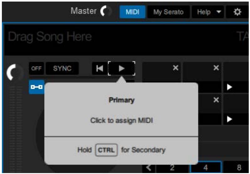 PIONEER DJ DDJ-REV5 - Cliquez sur une fonction à attribuer à un Performance Pad sur l'appareil. - 1