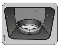 BRANDT BFP7554BB - Alle temperaturer og steketider forutsetter at ovenen er forvarmet - 1