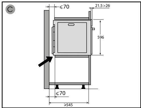BRANDT BFP7554BB - SCELTA DELLA COLLOCAZIONE INCASSO - 2