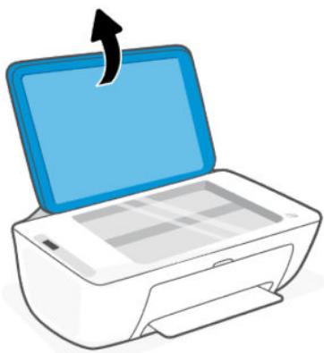 HP DeskJet 4222e - Chargement d'un original sur la vitre du scanner - 1