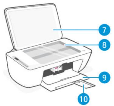 HP DeskJet 4222e - Vue avant - 2