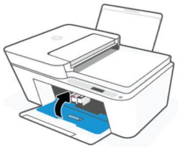 HP DeskJet 4222e - Fermeture de la porte d'accès aux cartouches - 1