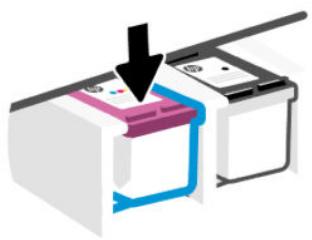 HP DeskJet 2821e - Nettoyage des contacts de la cartouche - 4