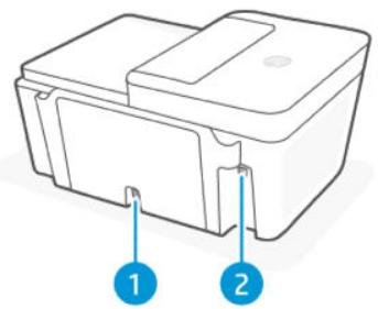 HP DeskJet 2821e - Vue arrêtè - 2