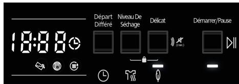 WINIA WVR-V10C1WW - Bouton de sélection des programmes - 2