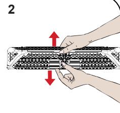 WINIA WVR-V10C1WW - Nettoyage du filtre à peluches - 2