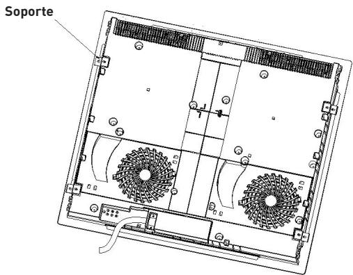 VALBERG IH 4 TB 007C - Ajuste de la posicion de los soportes - 1