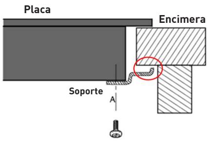 VALBERG IH 4 TB 007C - Ajuste de la posicion de los soportes - 2
