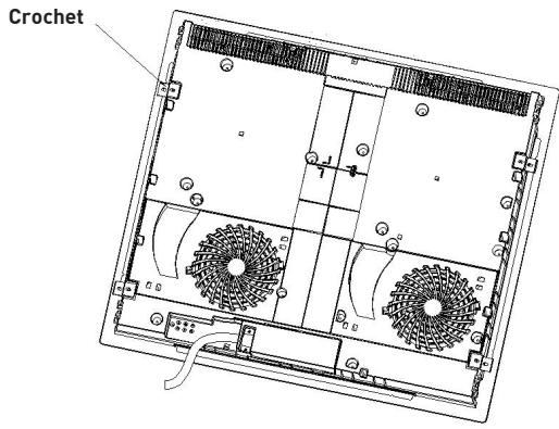 VALBERG IH 4 TB 007C - Réglage de la position des crochets - 1