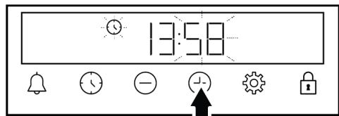 BEKO BCBIS14300MPSE - Changing the time of day - 3
