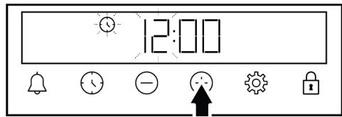 BEKO BCBIS14300MPSE - Changing the time of day - 1