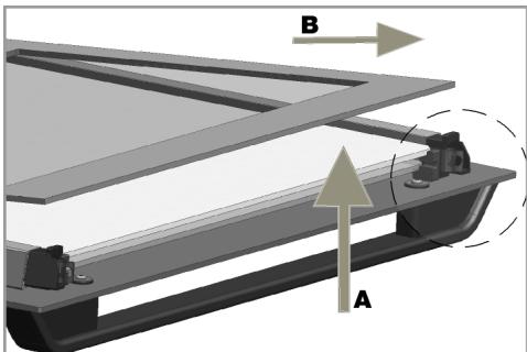 BEKO BCBIS14300MPSE - Retrait de la vitre interieure de la portedu four - 3